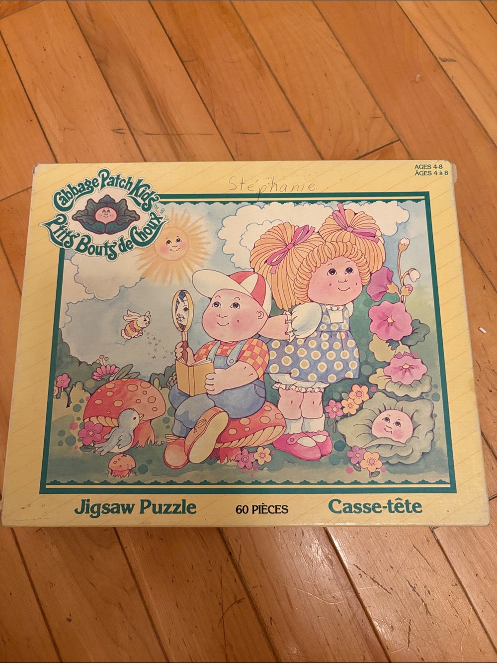 VINTAGE 1983~ Cabbage Patch Kids 60-Piece Jigsaw Puzzle ~ AMAZING CONDITION 🤩